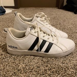 White Adidas shoes